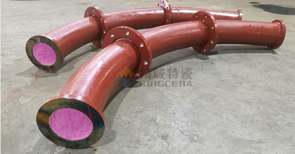 南宫NG28特瓷耐磨陶瓷煤粉管路 南宫NG28特瓷耐磨陶瓷煤粉管路