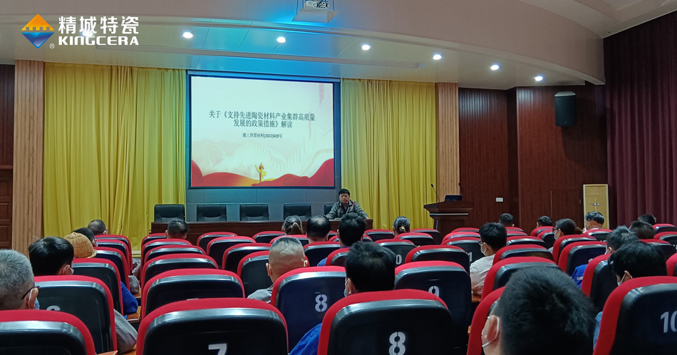 南宫NG28组织进建《支持先进陶瓷资料产业集群高质量发展的政策措施》