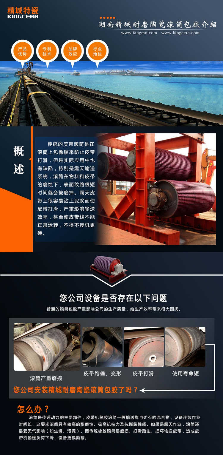 南宫NG28特瓷陶瓷滚筒包胶与工艺流程